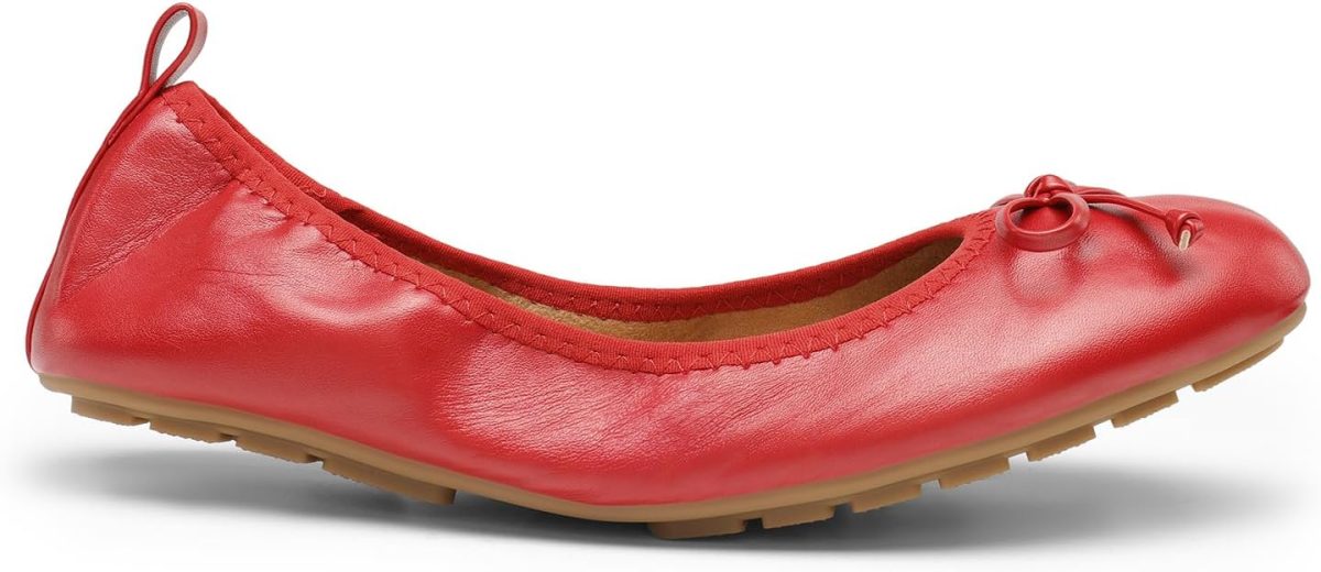 Women's Flats, Foldable Ballet Flats for Women, Bowknot Round Toe Comfort Light Weight Slip-On Dress Shoes - Image 2