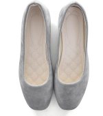 Women Comfort Square Toe Ballets Flats, Slip On Classical Walking Shoes for Wedding/Driving/Dating - Image 2