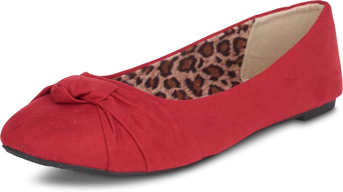 Women's flats with knot front Cute Ballet Flats for Women Casual or  shoes for women Comfortable flats Women's shoes - Image 1