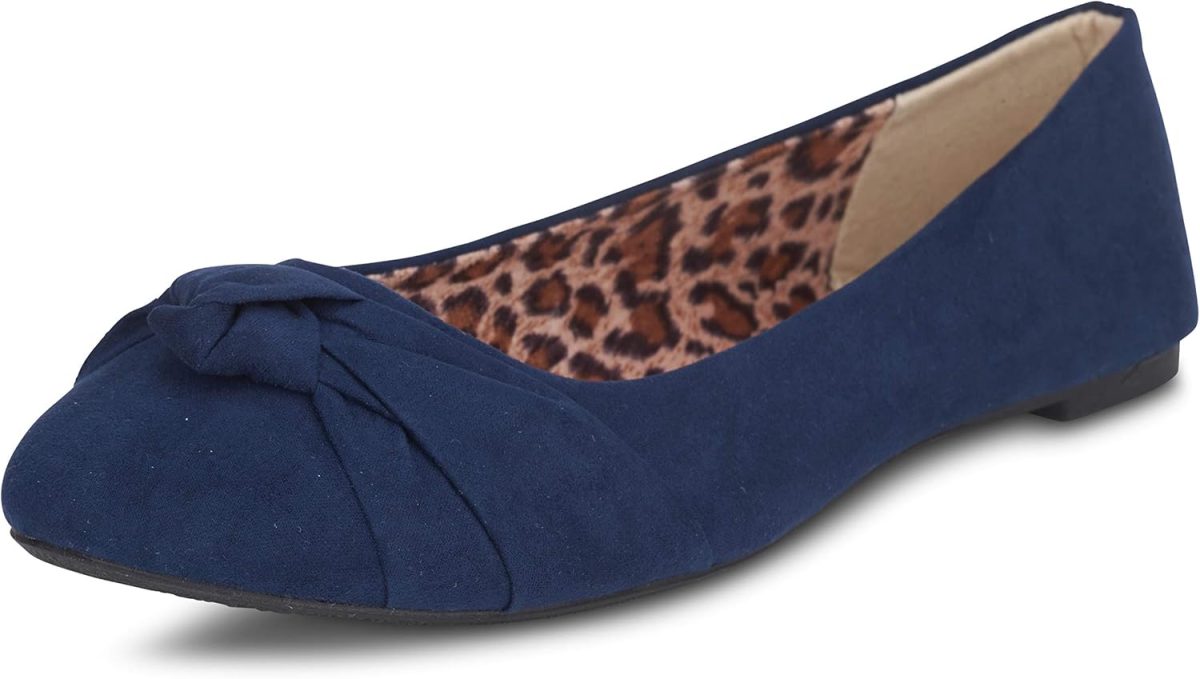 Women's flats with knot front Cute Ballet Flats for Women Casual or  shoes for women Comfortable flats Women's shoes - Image 1