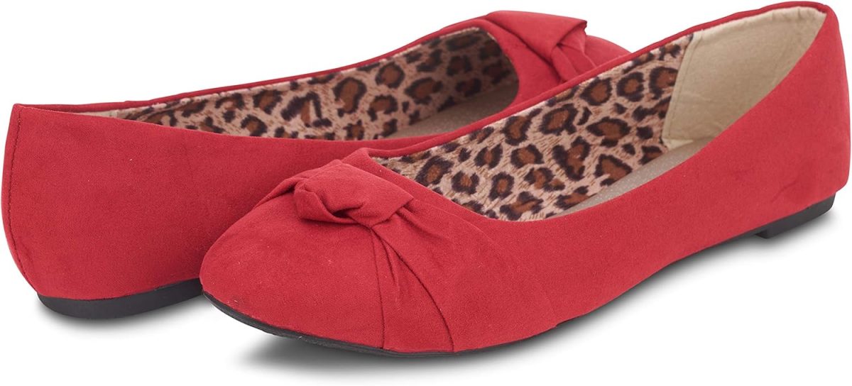 Women's flats with knot front Cute Ballet Flats for Women Casual or  shoes for women Comfortable flats Women's shoes - Image 2