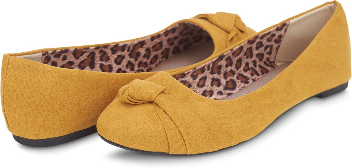 Women's flats with knot front Cute Ballet Flats for Women Casual or  shoes for women Comfortable flats Women's shoes - Image 2
