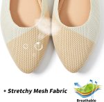Women's Mesh Flats Shoes Pointed-Toe Dress Shoes for Women Black Flats Shoes Comfortable Memory Foam Flats Shoes - Image 2