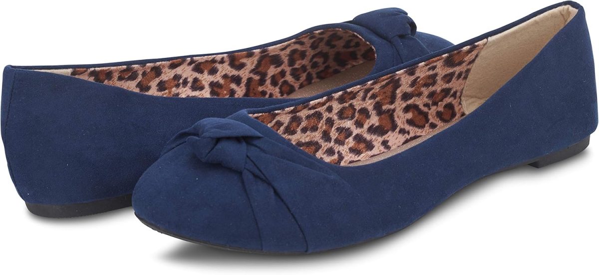 Women's flats with knot front Cute Ballet Flats for Women Casual or  shoes for women Comfortable flats Women's shoes - Image 2